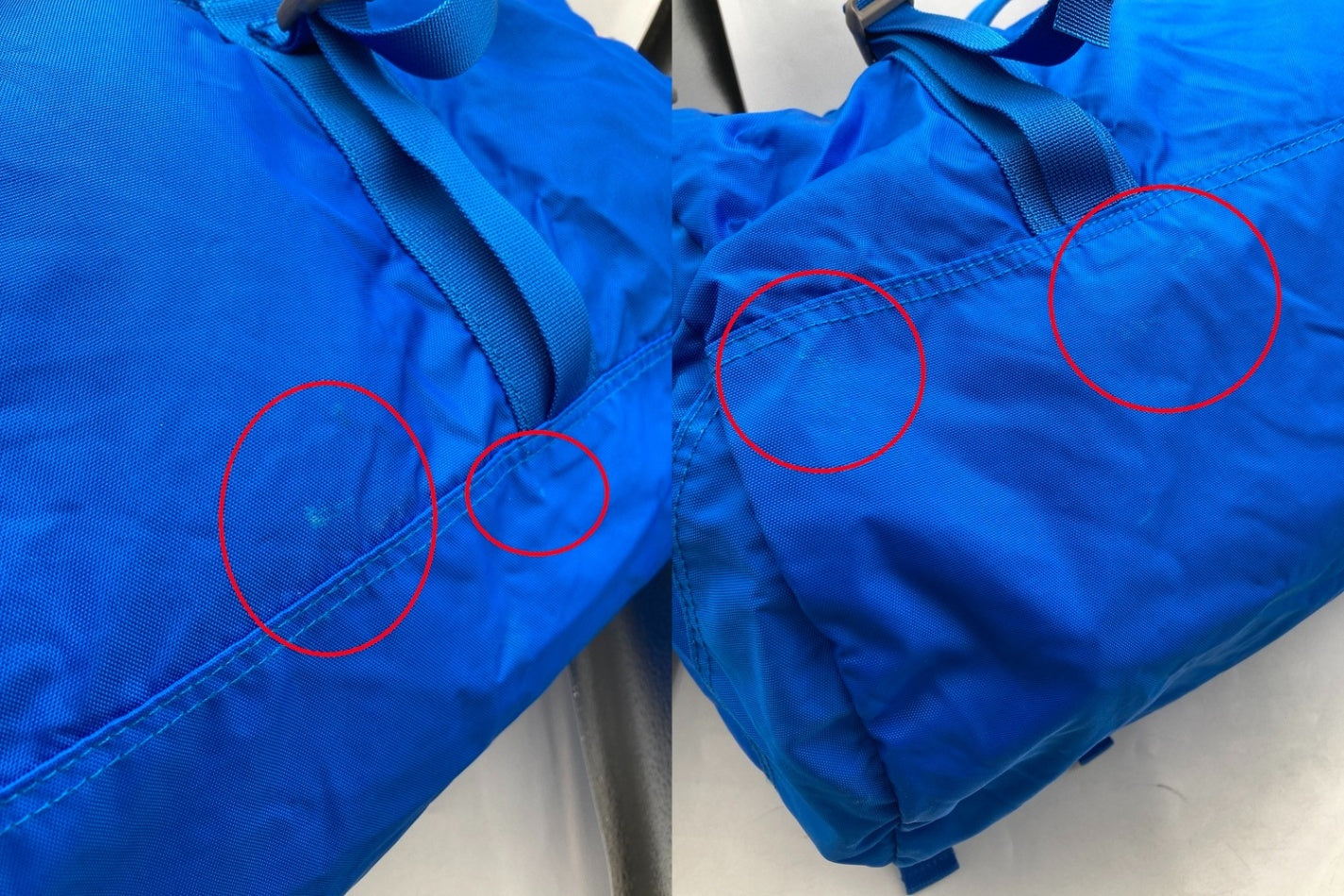 THE NORTH FACE ノースフェイス ナイロン ジュニア ダッフルバッグ 50L  NMJ81600 中古 D4