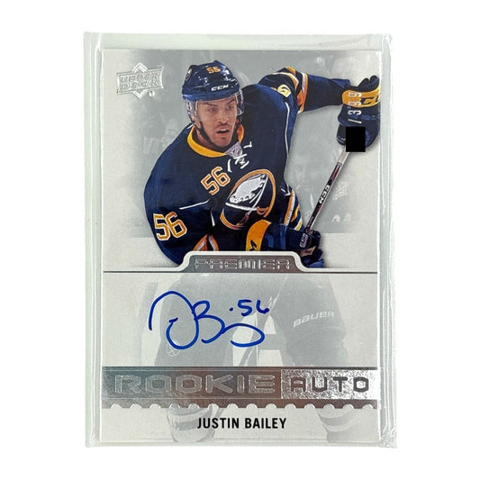 UPPER DECK NHLカード PREMIER JUSTIN BAILEY SABRES /399 #62 中古 IT1