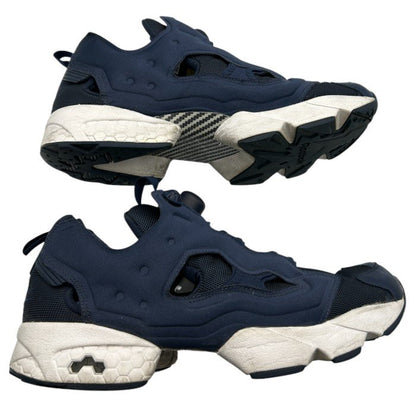 REEBOK リーボック インスタポンプフューリー スニーカー V65752 28.5cm 靴 シューズ メンズ ネイビー 中古 W４