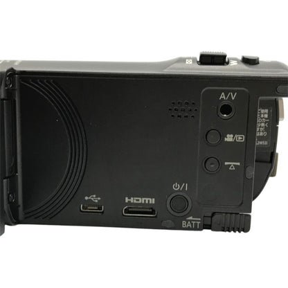 Panasonic パナソニック デジタルハイビジョンビデオカメラ ブラック HD 光学50倍/iAズーム90倍 SDカード V360M-K 中古 T1