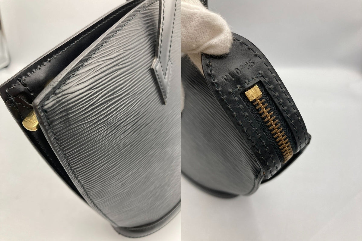 LOUIS VUITTON ルイヴィトン エピ サンジャック ハンドバッグ M52272 ノワール 中古 D4
