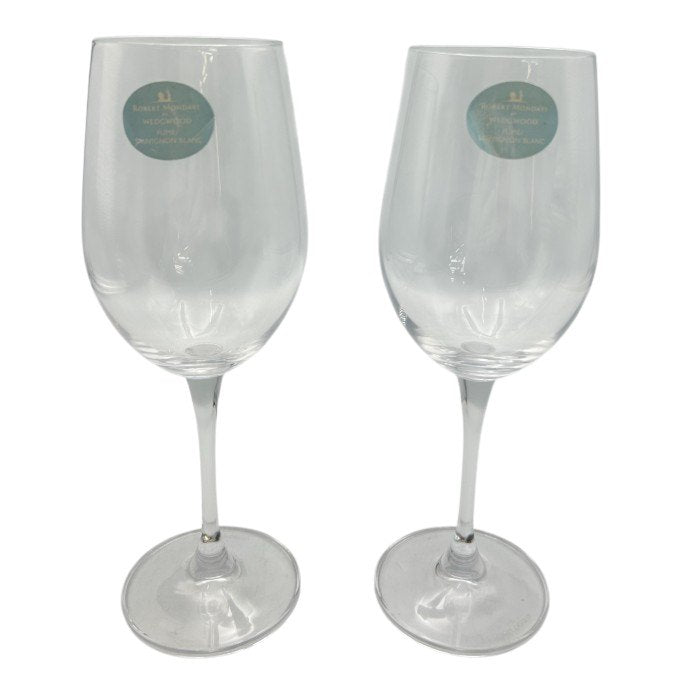 WEDGWOOD ROBERT MONDAVI ワイングラス ペア ウェッジウッド ロバートモンダヴィ ブランド 洋食器 アルコール 中古 W４