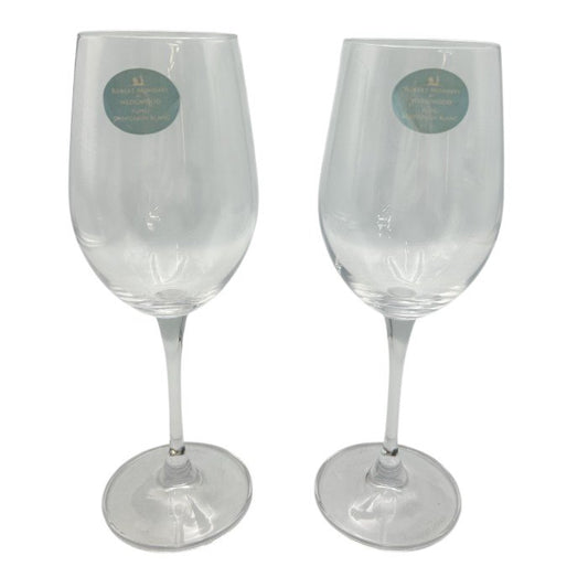 WEDGWOOD ROBERT MONDAVI ワイングラス ペア ウェッジウッド ロバートモンダヴィ ブランド 洋食器 アルコール 中古 W４