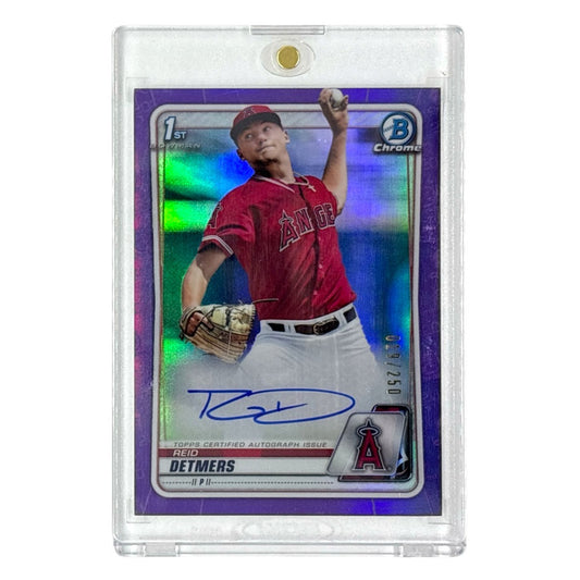 TOPPS MLBカード BOWMAN CHROME 1ST REID DETMERS ANGELS /250 #CDA-RD 中古 IT1
