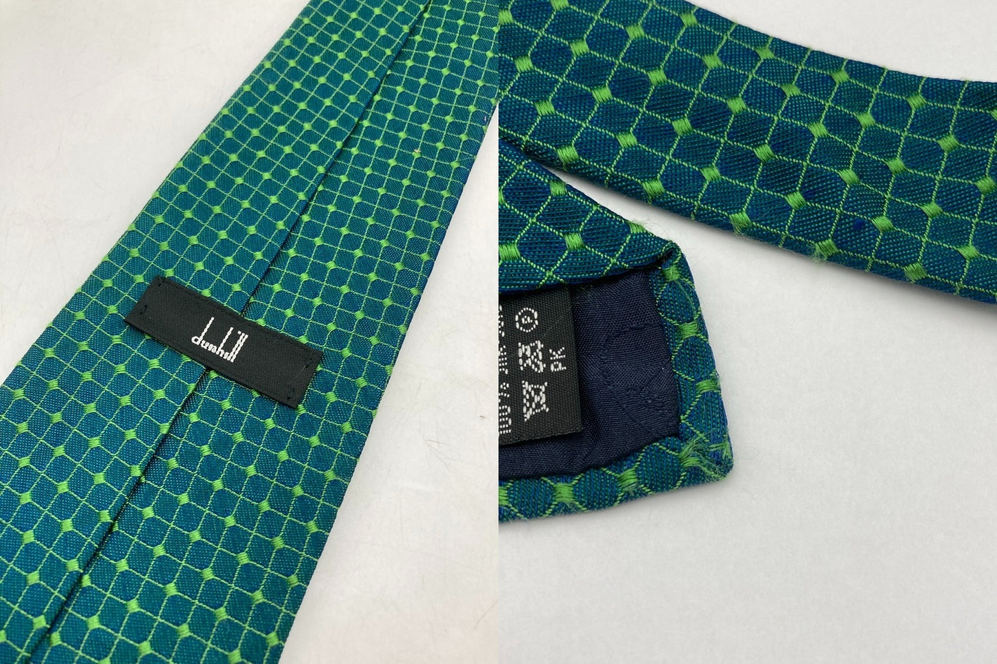dunhill ダンヒル 総柄 ネクタイ 中古 D4