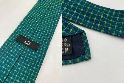 dunhill ダンヒル 総柄 ネクタイ 中古 D4