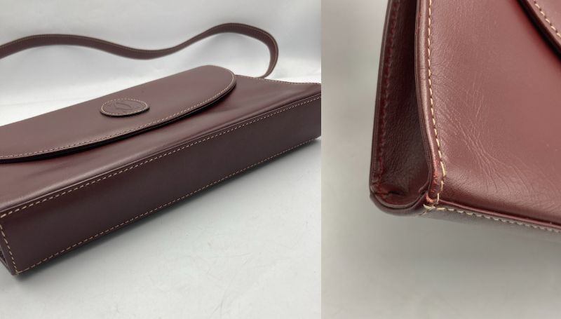 Cartier カルティエ マストライン 2WAY ショルダーバッグ クラッチバッグ 中古 D4