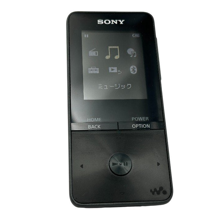 SONY ソニー ウォークマン Sシリーズ 4GB NW-S313 2017年モデル ブラック NW-S313 B オーディオ プレーヤー 家電 中古 W４