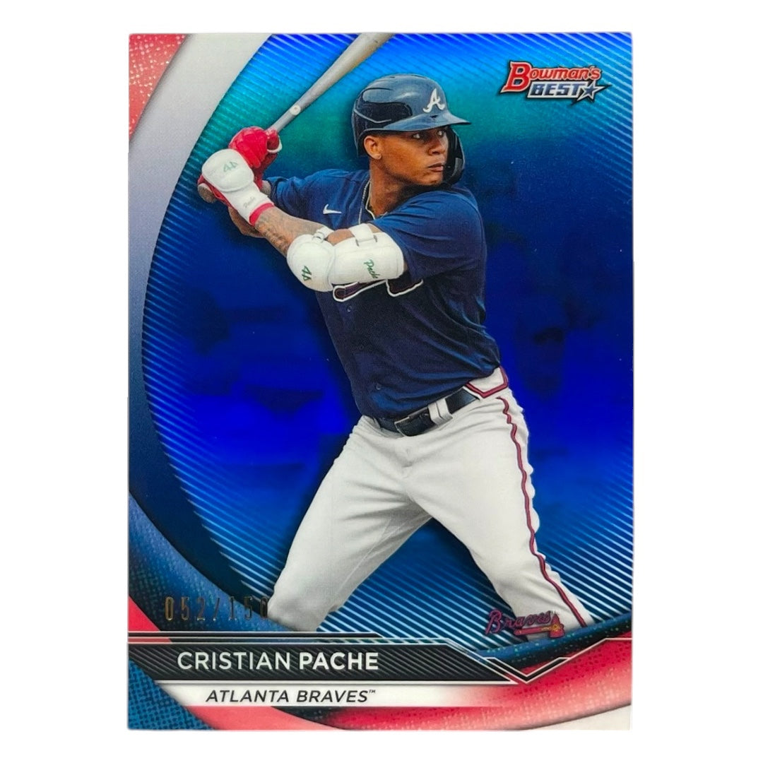 TOPPS MLBカード BOWMAN'S BEST CRISTIAN PACHE ATLANTA BRAVES /150 #TP-21 中古 IT2