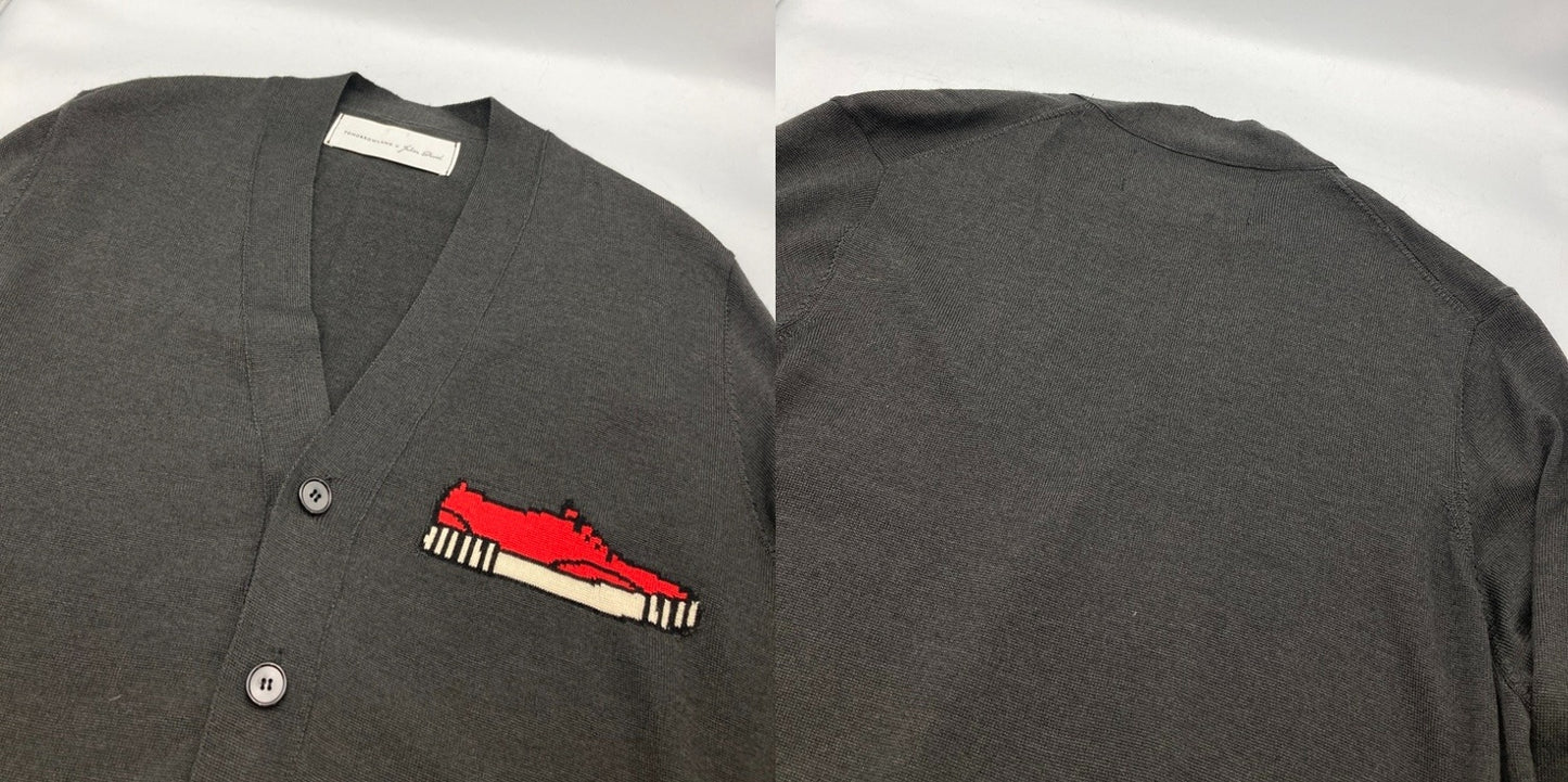 TOMORROWLAND×Julien David トゥモローランド ジュリアンデイヴィッド シルク混 カーディガン サイズM 中古 D4