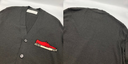 TOMORROWLAND×Julien David トゥモローランド ジュリアンデイヴィッド シルク混 カーディガン サイズM 中古 D4