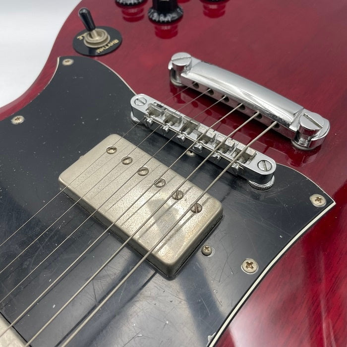GrassRoots グラスルーツ SGタイプ エレキギター 入門 練習 ダブルカッタウェイ 中古 R4