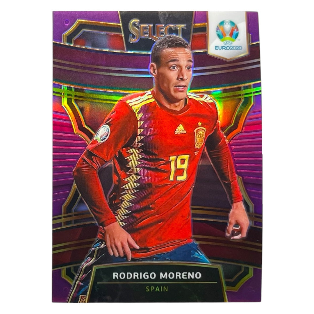 PANINI サッカーカード SELECT UEFA EURO PRIZM RODRIGO MORENO SPAIN /79 #39 中古 IT2