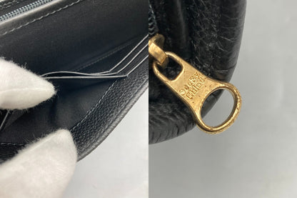 SEE BY CHLOE [シーバイクロエ] リジ― リッジ― 長財布 レディース CHS17WP582 ブラック 中古 D4