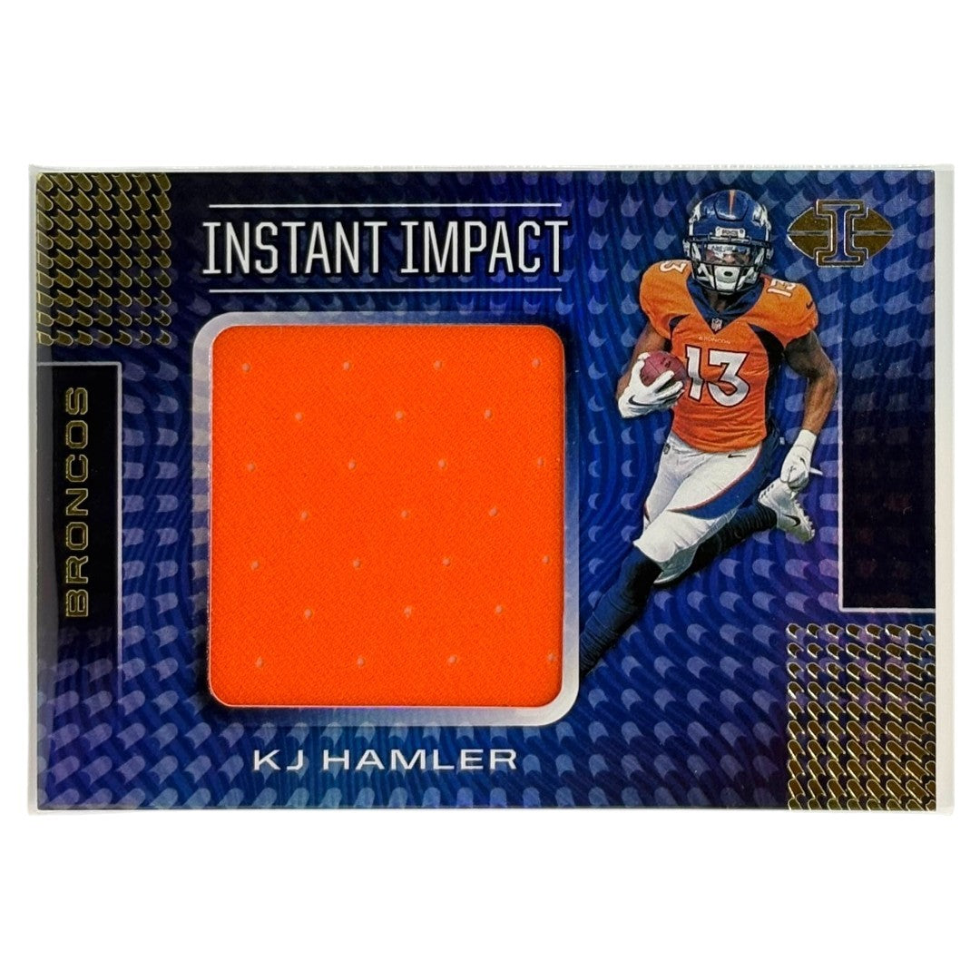 PANINI NFLカード ILLUSIONS KJ HAMLER BRONCOS #II24 中古 IT1