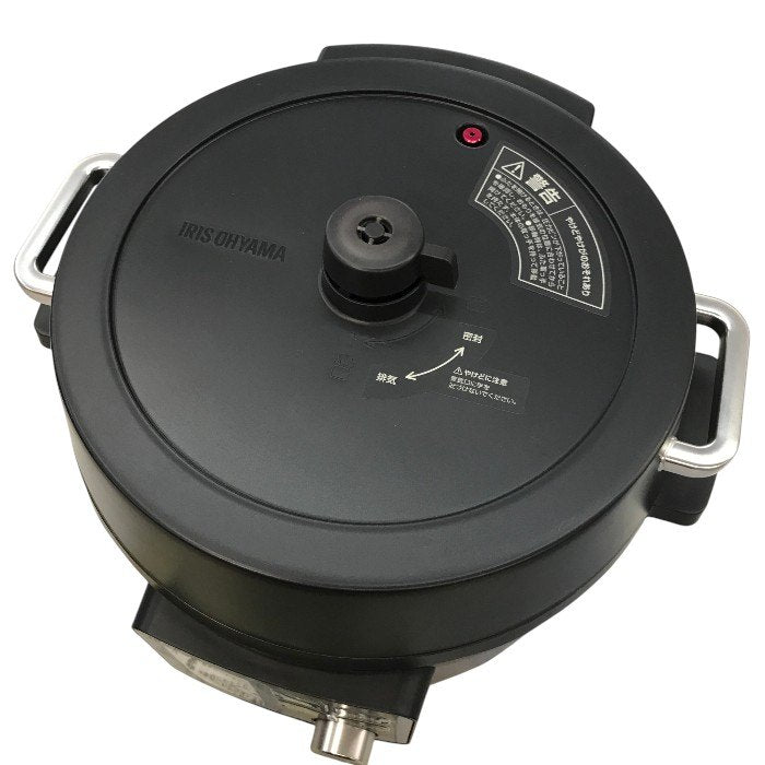 アイリスオーヤマ 電気圧力鍋 4.0L 自動メニュー80種類 ブラック KPC-MA4-B 中古 Y1