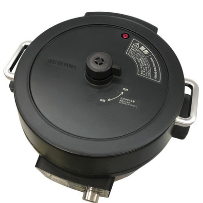 アイリスオーヤマ 電気圧力鍋 4.0L 自動メニュー80種類 ブラック KPC-MA4-B 中古 Y1