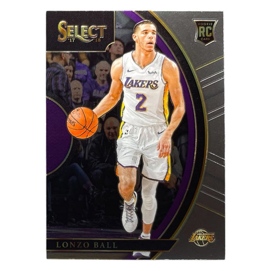 PANINI NBAカード SELECT LONZO BALL LOS ANGELES LAKERS #28 中古 IT2