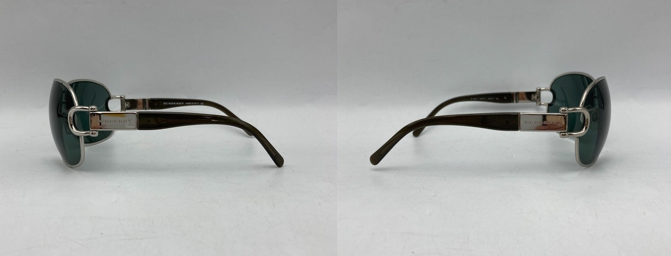 BURBERRY バーバリー メタルフレーム サングラス B3002 1005/71 中古 D4