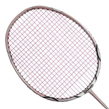Wilson ウィルソン バドミントン ラケット (K)AROPHITE BLACK ピンク 3U/G5サイズ DYNA PX 3000 中古 T1
