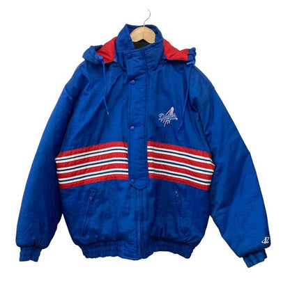 LOGO ATHLETIC ロゴアスレチック MLB ロサンゼルス・ドジャース 中綿ブルゾン サイズL 中古 D4