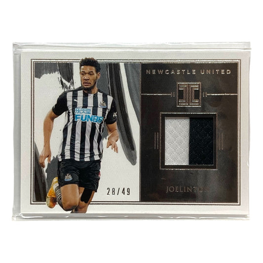 PANINI サッカーカード IMPECCABLE PREMIER LEAGUE JOELINTON NEWCASTLE UNITED 28/49 #M-J 中古 IT2
