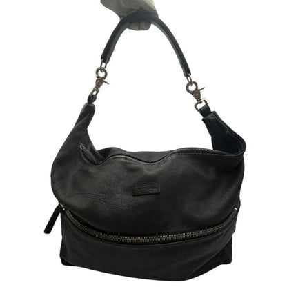 Daniel＆Bob ダニエル＆ボブ レザー ショルダーバッグ 2WAY メンズ 大きめ クロコ調 通勤 中古 W４