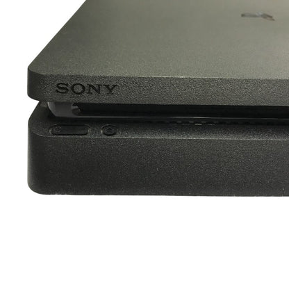 SONY PlayStation プレイステーション4 本体 ジェット・ブラック 500GB HDR スロットイン CUH-2100AB01 中古 T1