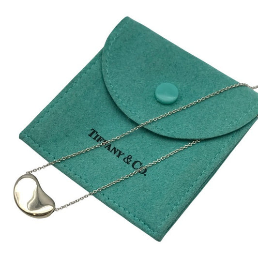 TIFFANY&Co. ティファニー ビーン ネックレス レディース シルバー925 SV エルサペレッティ 40cm 中古 T1