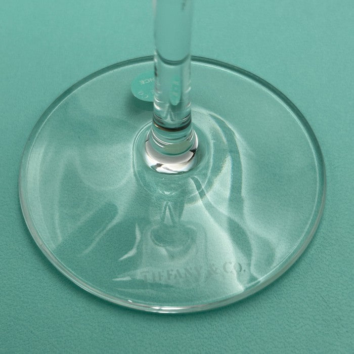 未使用品 TIFFANY＆CO. ティファニー スイング シャンパングラス ペア 洋食器 酒器 おしゃれ ブランド 中古 W４