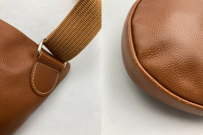 LONGCHAMP ロンシャン レザー ボディバッグ クロスボディ 中古 D4