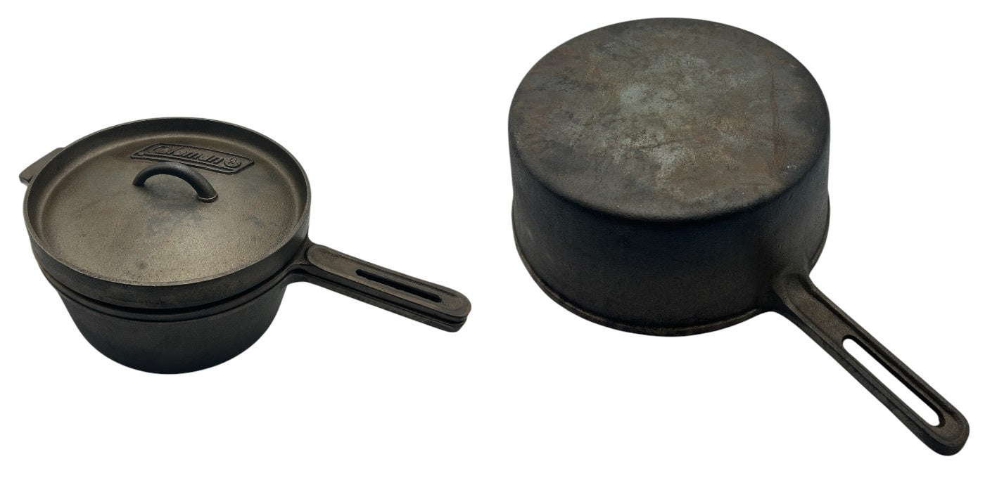 Coleman Grill Combo Cooker コールマン グリルコンボクッカー 10インチ 170-6497 オーブン スキレット グリルプレート 希少 廃盤 中古 W４