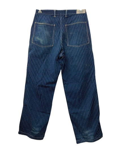 Bootleggers ブートレガーズ ヒッコリー ワークパンツ サイズ34×34 メンズ 中古 D4
