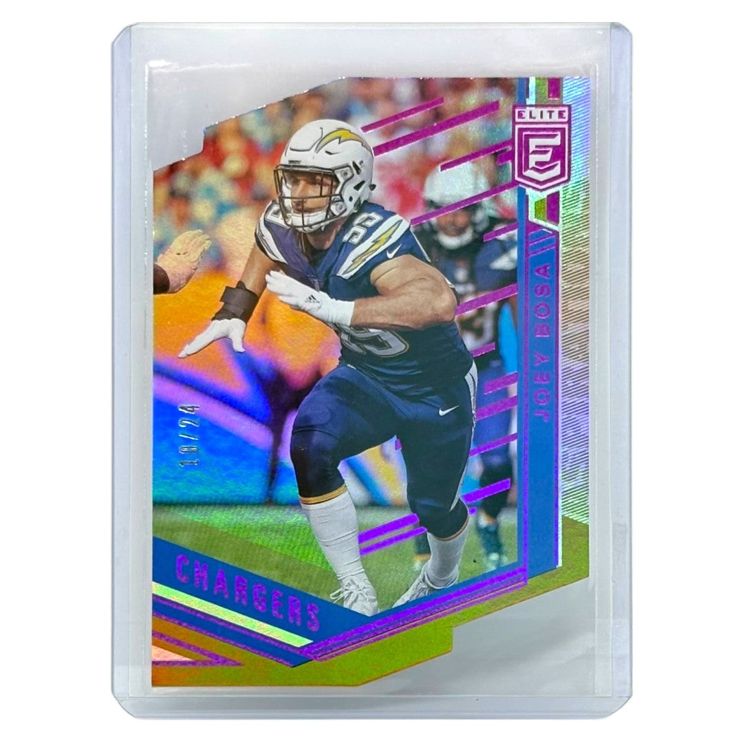 PANINI NFLカード DONRUSS ELITE DIE-CUT JOEY BOSA CHARGERS /24 #80 中古 IT1