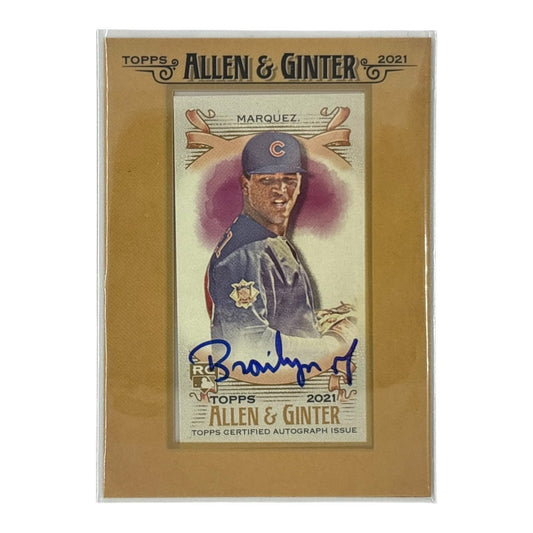 TOPPS MLBカード ALLEN & GINTER BRAILYN MARQUEZ CHICAGO CUBS #FMA-BM 中古 IT1