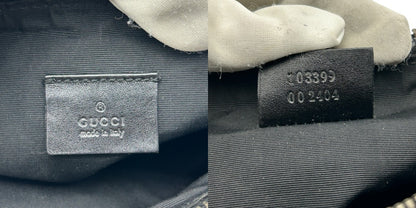 GUCCI グッチ アクセサリーポーチ レディース GGキャンバス ブラック 103399 ブランド 鞄 バッグ ミニ 小さい 中古 W４