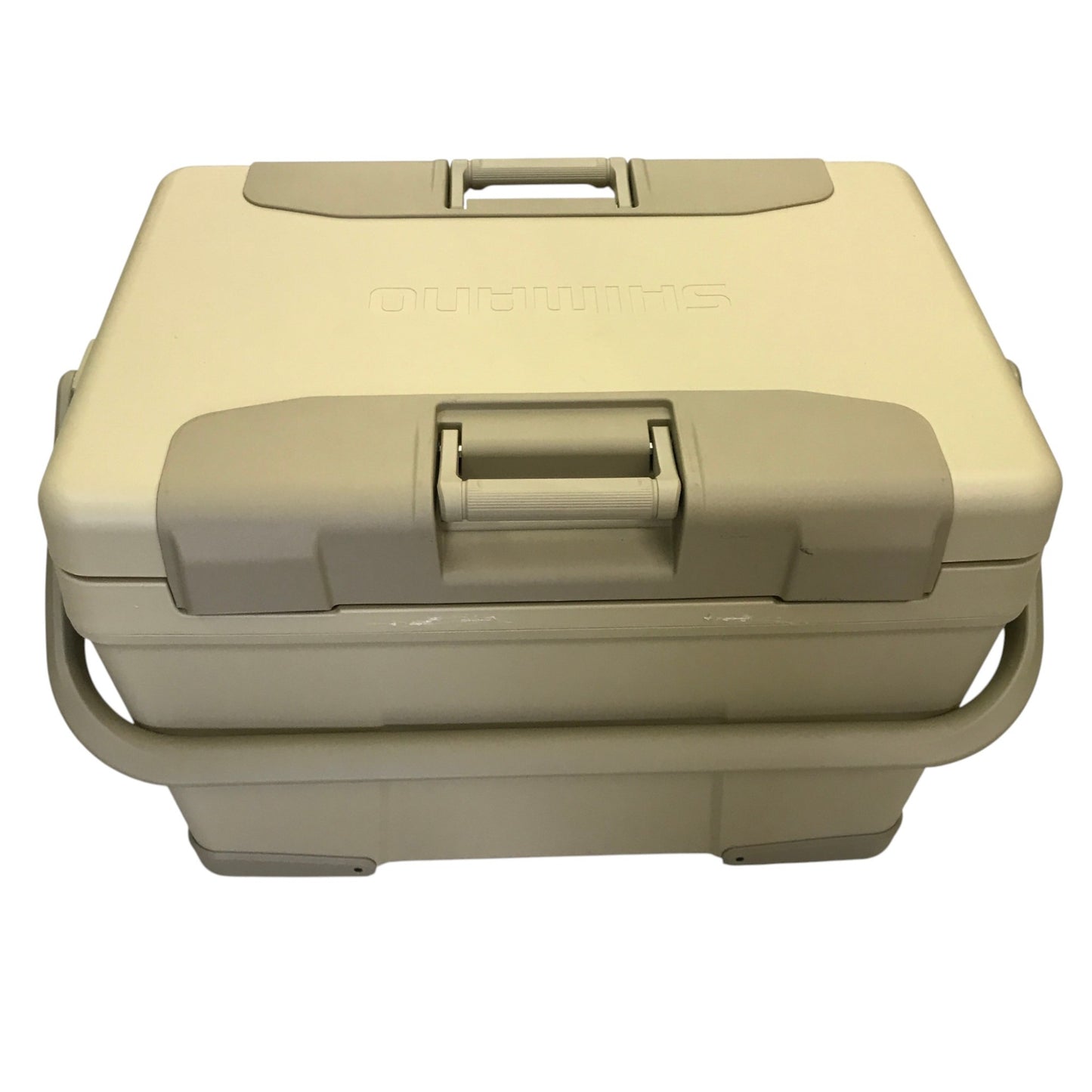 SHIMANO ヴァシランド ST 40L クーラーボックス 釣り レジャーNX-340WS ベージュ01 中古 Y1