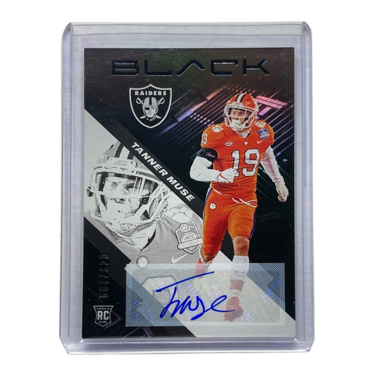 PANINI NFLカード BLACK TANNER MUSE RAIDERS 043/199 #197 中古 IT2