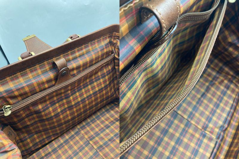 THE BRIDGE ザ ブリッジ レザー ドクターズバッグ ダレスバッグ 中古 D4