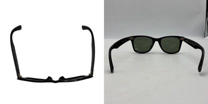 Ray-Ban レイバン WAYFARER サングラス RB2140-F ブラック ブランド レディース メンズ ウェイファーラー カラーレンズ 中古 W４