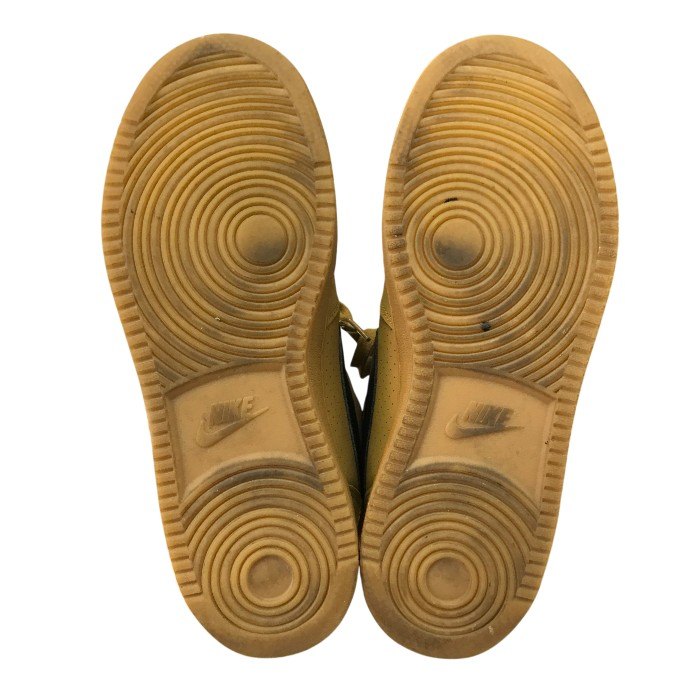 NIKE ナイキ コートバーロウ シューズ メンズ ミッドカット COURT BOROUGH LOW PREM チェック柄 ブラウン 26.0cm 844881 700 中古 T1