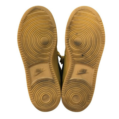 NIKE ナイキ コートバーロウ シューズ メンズ ミッドカット COURT BOROUGH LOW PREM チェック柄 ブラウン 26.0cm 844881 700 中古 T1