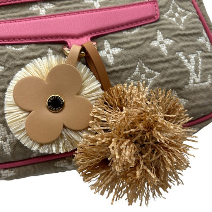 LOUIS VUITTON ルイヴィトン モノグラムサビア ポシェット・アクセソワール クルーズコレクション2011 M93069 ハンドバッグ ピンク レディース ブランド 中古 W４