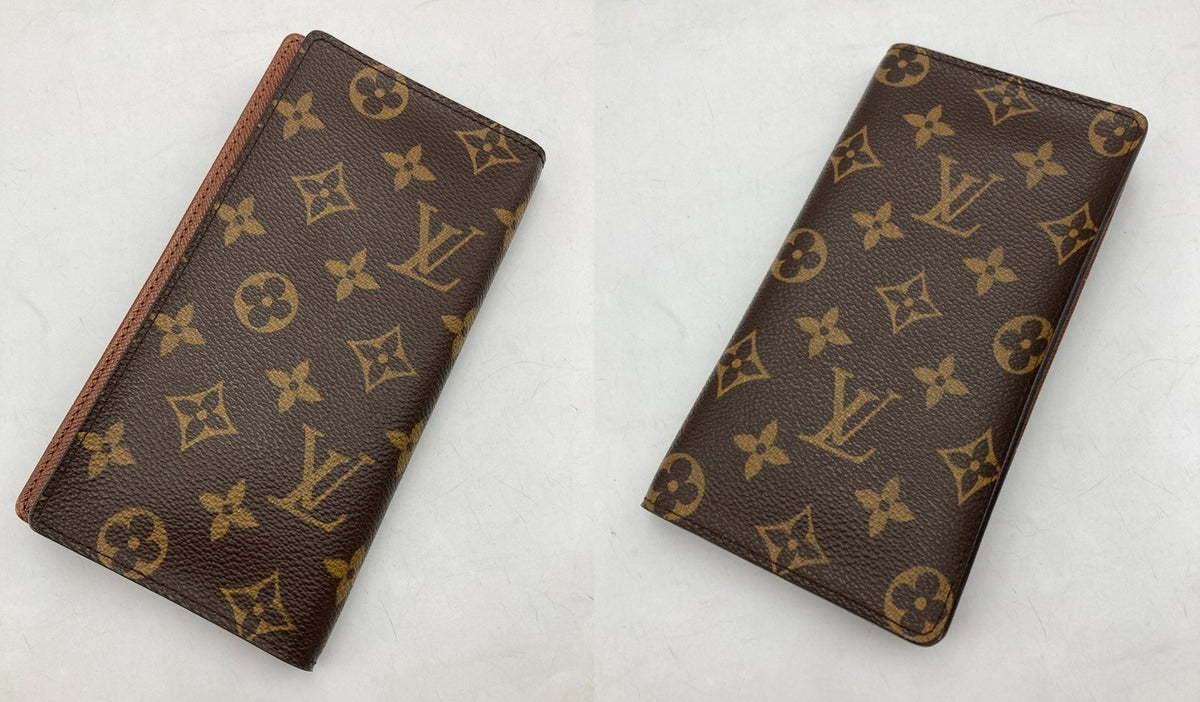 LOUIS VUITTON ルイヴィトン モノグラム ポルトカルトクレディ 円 長財布 札入れ M60825 中古 D4