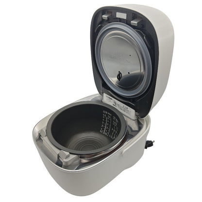 TOSHIBA 東芝 5.5合 真空圧力IHジャー炊飯器 炎匠炊き RC-10VST-W 中古 H４