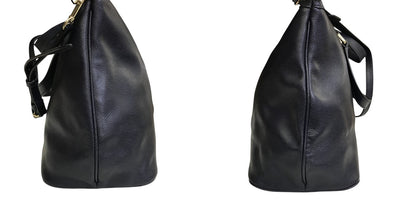 COACH コーチ ラグジュアリー クロスグレーン レザー プリーテッド レザー ハンドバッグ F34680 レディース ネイビー ブランド レディース 鞄 ショルダー 2WAY 中古 WK1