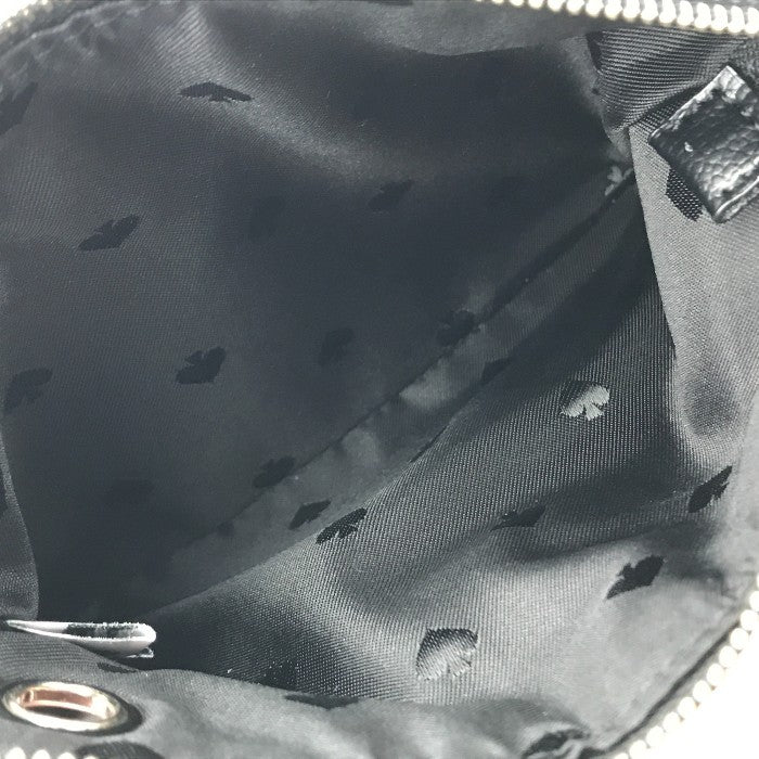 Kate Spade ケイトスペード ドーン トリプルポーチ レディース 3連 ナイロン シンプル ブラック WLRU5377 中古 T1