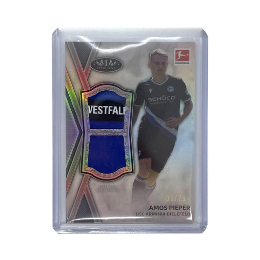 TOPPS サッカーカード TIER ONE AMOS PIEPER ARMINIA BIELEFELD 05/25 #TDR-AP 中古 IT1