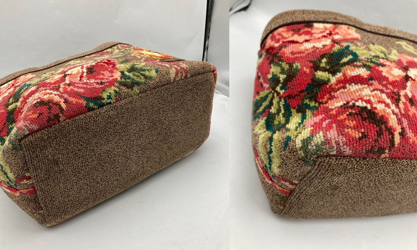 FEILER フェイラー 巾着 ロザリウム トートバッグ 中古 D4