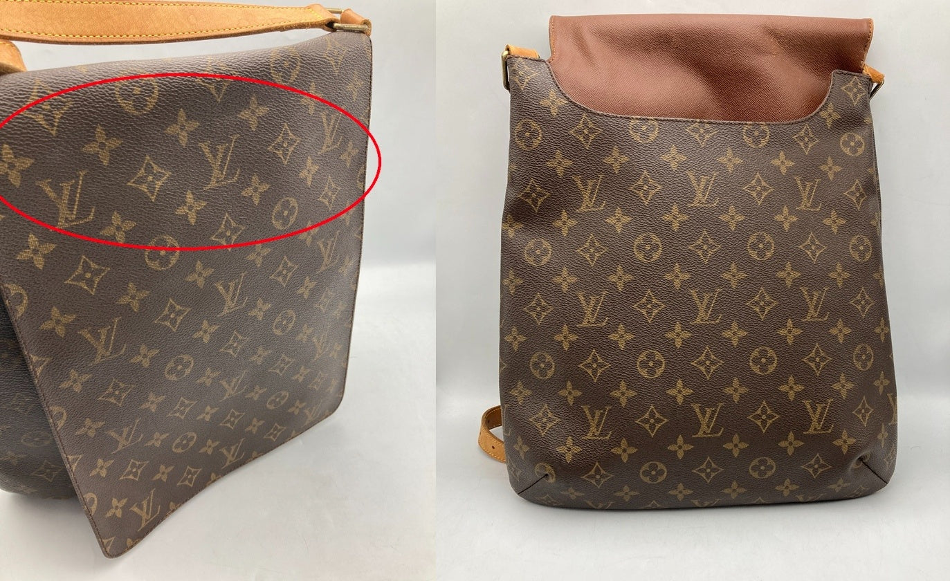 LOUIS VUITTON ルイヴィトン モノグラム ミュゼット ショルダーバッグ M51256 中古 D4